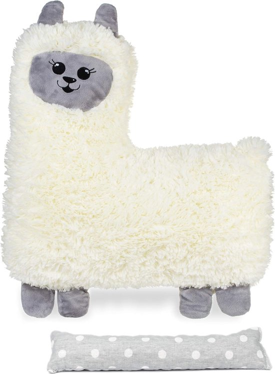 Verwarmd Eco Alpaca Thermisch Knuffelkussen - Perfect Cadeau voor Vrouwen