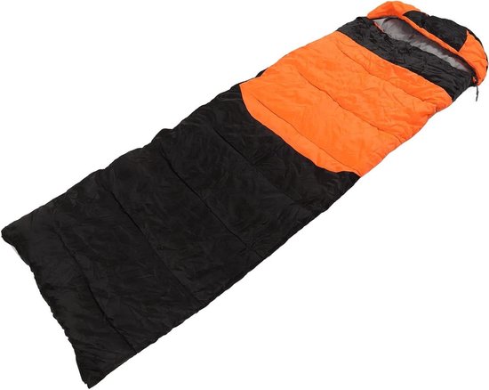 Verwarmde Slaapzak - Kampeerslaapzak Thermoslaapzak - Buiten Overnachten - USB Verwarmd - 210 x 75 cm - Oranje