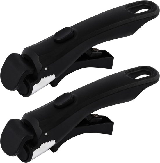 Verwisselbare Pannengrepen 19cm - Universele Afneembare Handvatten voor Koken, Veilig en Handig voor Pannen en Potten