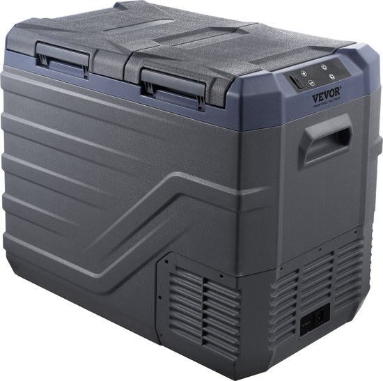 VEVOR Draagbare Koelkast Met Vriesvak Auto 40l Dual Zone 60w Koelbox Camping van Merkloos