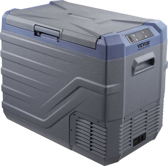 VEVOR Draagbare Koelkast Met Vriesvak Auto 45l Enkele Zone 60w Koelbox Reizen van Merkloos