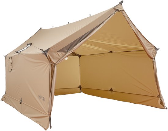 VEVOR Kampeertent Cabine Tent Wintertent met Kachelaansluiting voor 2 Personen Draagbaar van Merkloos