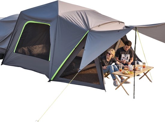 VEVOR Kampeertent SUV Buitentent met Luifel Waterdicht 305x310cm Autotent van Merkloos