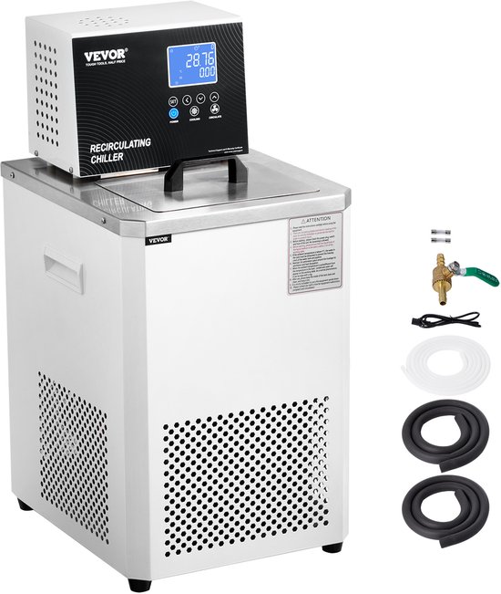 VEVOR Laboratoriumkoeler Laboratoriumcirculatiekoeler 6l 900w Koelcirculator -20℃-100°C van Merkloos