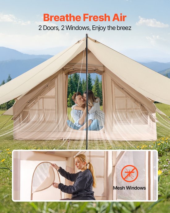 Vevor Opblaasbare Tent 3x3 M
