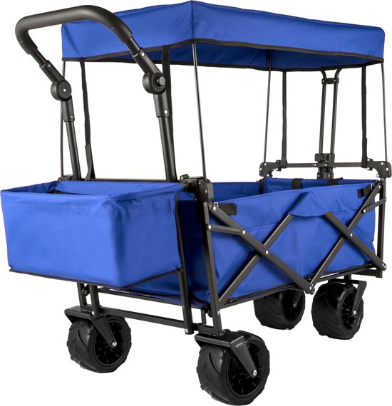 VEVOR Opvouwbare Wagenwagen Product Afmetingen 92,7 X 54,3 X 98,5 cm Multifunctioneel Opvouwbare Tuinwagen Max. Draagvermogen 100 Kg Opvouwbare Tuinwagen, voor Strand / Tuin / Sport / Vissen / Park
