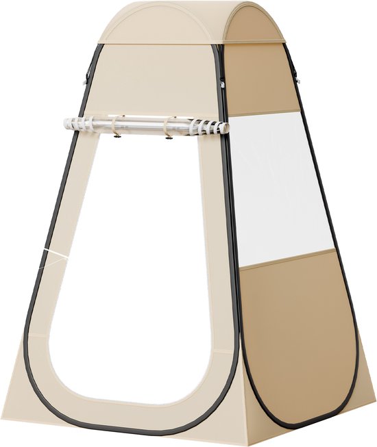 VEVOR Sporttent, 1200 x 1200 x 1900 mm, Pop-up tent voor 1 persoon, buitentent met grondmat en hoes, kampeerschuilplaats voor evenementen, vissen, feesten