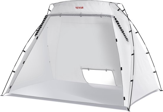 VEVOR Spuitcabine Spuitlak 228 x 158 x 158 cm Spuitlakbeschermingstent Schildertent van Merkloos