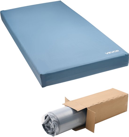 VEVOR Verpleegmatras 158kg Medisch Bedmatras Ziekenhuis 2030x914x153mm van VEVOR