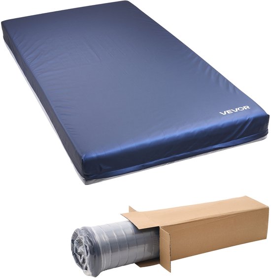 VEVOR Verpleegmatras 227kg Medisch Bedmatras Ziekenhuis 2030x914x153mm van Vevor