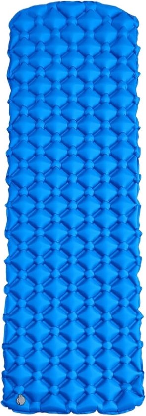 VHV Slaapmat - Slaapmat Zelfopblazend - Luchtbedden - Opblaasbaar Campingmatras Voor In De Ten - Opvouwbaar Campingbed, Slaapmat, Picknickdeken, Reismatras, Uitrusting Voor Gebruik In Buitententen - Blauw