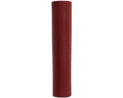 Victoria 8 mm yogamat rood 173x61x08 cm - 173X61X0.8 cm van Merkloos