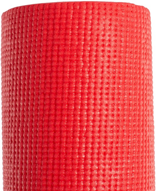 Victoria Yoga Mat 6mm Red 173X61X06 Cm - 173X61X0.6 cm van Merkloos