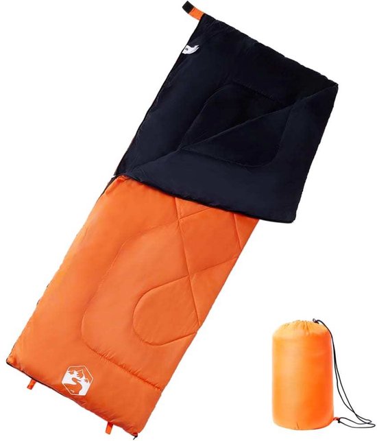 vidaXL 3-Seizoenen Slaapzak voor Volwassenen – Campingslaapzak & Backpackslaapzak – Envelopvorm – Lichtgewicht & Warm – Ideaal voor Kamperen, Wandelen & Outdoor Avonturen