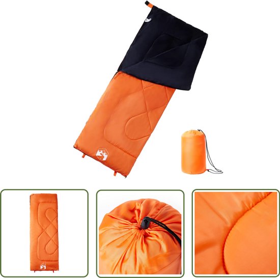 vidaXL 3-seizoens Slaapzak - Slaapzak - Slaapzak voor volwassenen 3 seizoenen - Outdoor Slapen - Kampeerslaapzak - Wandel Slaapplek van VidaXL