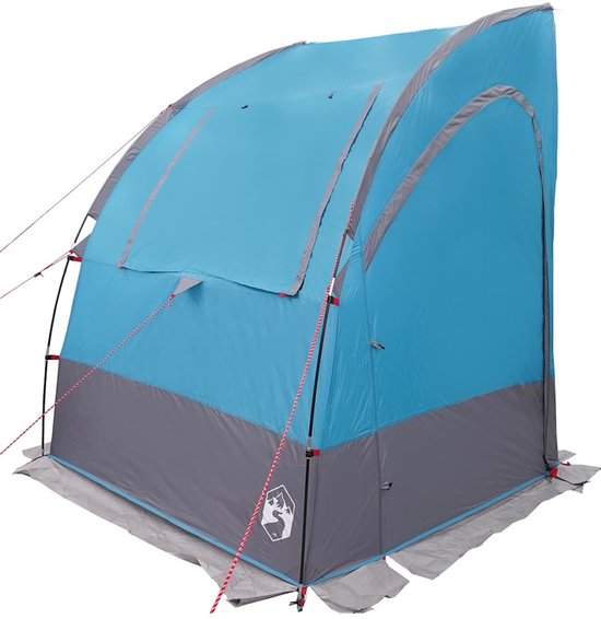 vidaXL - Achterkleptent - met - dak - Blauw - 194 - x - 180 - x - 210 - cm - taft