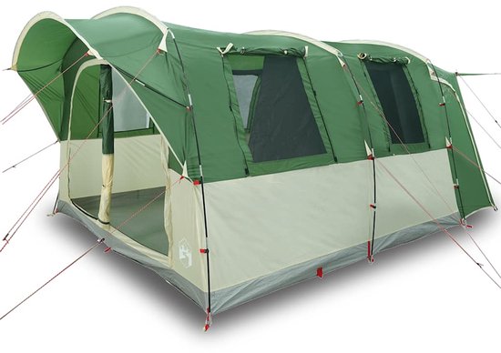 vidaXL - Autotent - 4-persoons - waterdicht - groen van Vidaxl