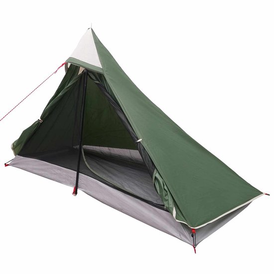 vidaXL - Backpacking - Tent - Groen - 222 - x - 85 - x - 125 - cm