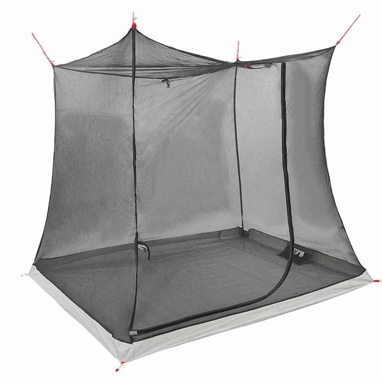 vidaXL - Binnentent - Zwart - 208 - x - 140 - x - 175 - cm - Gaas van VidaXL