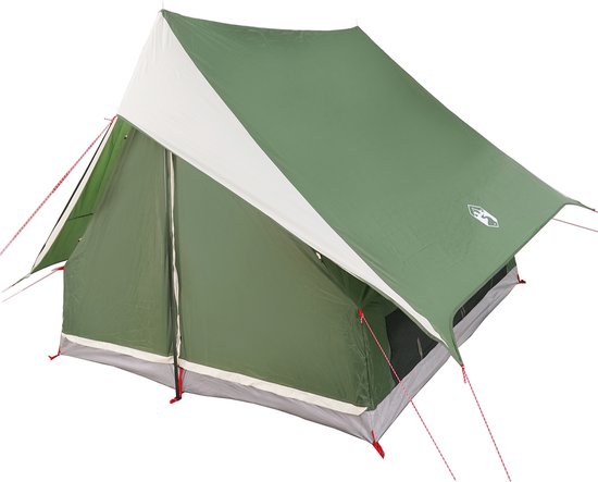 vidaXL - Camping - Tent - A-Frame - 3-Persoon - Groen - Waterdicht van VidaXL