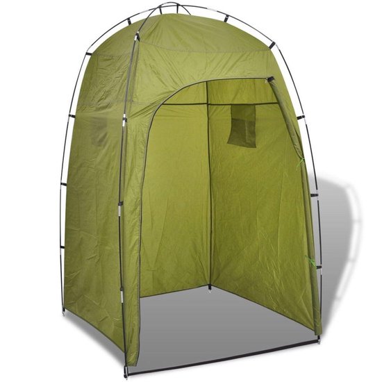 vidaXL - Douche-/WC-/omkleedtent - groen van Vidaxl