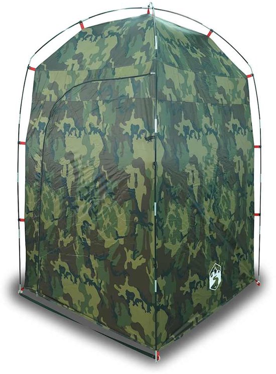 vidaXL - Douchetent - waterdicht - camouflage van Merkloos