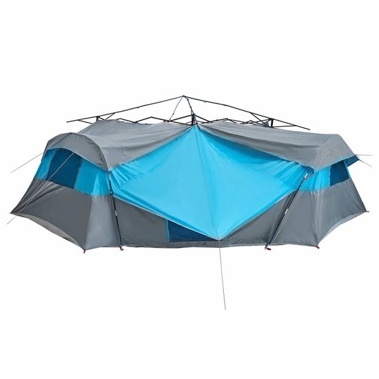 vidaXL - Familie - Binnen - Tent - Blauw - 520 - x - 520 - x - 190 - cm van Merkloos