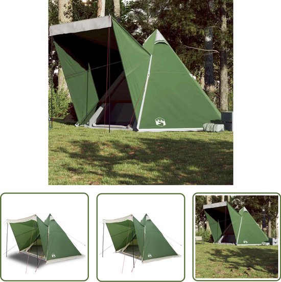 vidaXL Gereedschapset - Dynamische Sleutel - Tipitent 6-persoons waterdicht groen - Klikmechanisme - Torque Wrench - Spanner Set van VidaXL