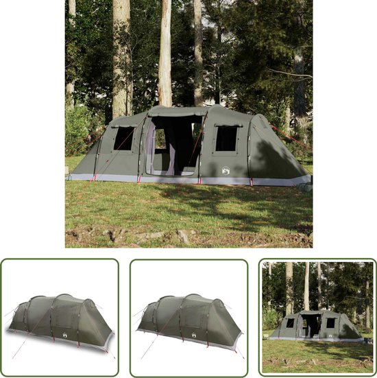 vidaXL Gereedschapset - Dynamische Sleutel - Tunneltent 6-persoons waterdicht olijfgroen - Mechanica - Klikmechanisme - Torque Wrench van VidaXL