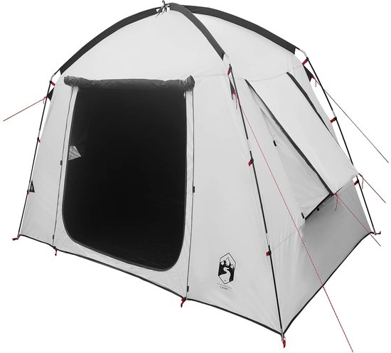 vidaXL - Huisje - Tent - met - dak - Wit - Blackout - 210 - x - 210 - x - 138 - cm - Polyester