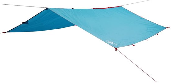 vidaXL - Kampeerluifel - waterdicht - 400x294 - cm - blauw van Vidaxl