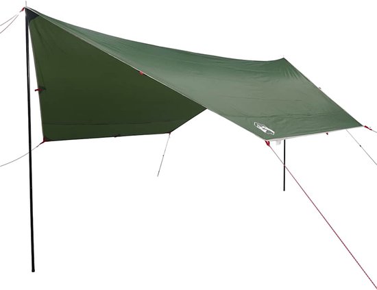 vidaXL - Kampeerluifel - waterdicht - 430x380x210 - cm - groen van VidaXL