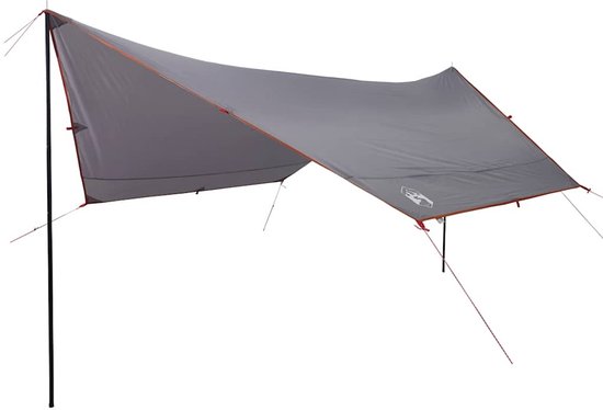vidaXL - Kampeerluifel - waterdicht - 430x380x210 - cm - oranje van VidaXL