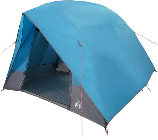 vidaXL - Kamperen - tent - 2-persoons - Waterdicht - Blauw - taft