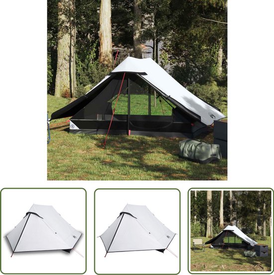 vidaXL Klikmechanisme - Dynamische Sleutel - Tent 2-persoons waterdicht verduisterend stof wit - Gereedschapset - Spanmoment - Draper Tools van Merkloos