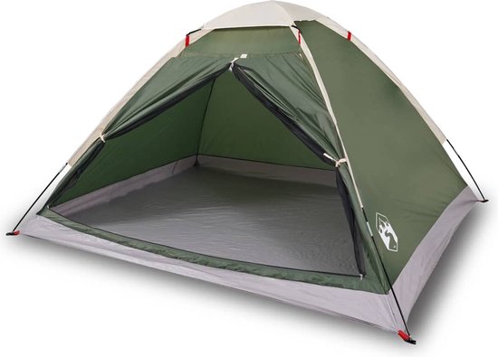 vidaXL - Koepeltent - 2-persoons - waterdicht - groen van vidaXL