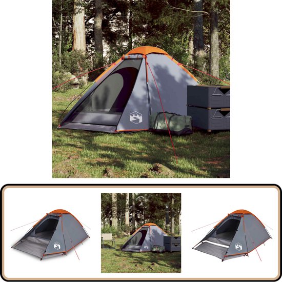 vidaXL Koepeltent 2-persoons waterdicht Kampeertent - Tent - Buitenleven - Camping - Vakantie van Vidaxl