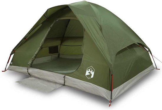 vidaXL - Koepeltent - 2-persoons - waterdicht - olijfgroen van vidaXL
