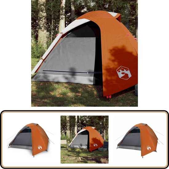 vidaXL Koepeltent 3-persoons waterdicht Kampeertent - Dome Tent - Tent 3 Persoons - Waterdicht Tent - Polyester Tent van Vidaxl