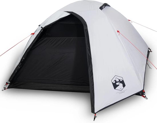 vidaXL Koepeltent 4-persoons waterdicht wit van Vidaxl