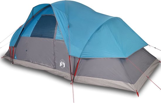 vidaXL - Koepeltent - 9-persoons - waterdicht - blauw van vidaXL