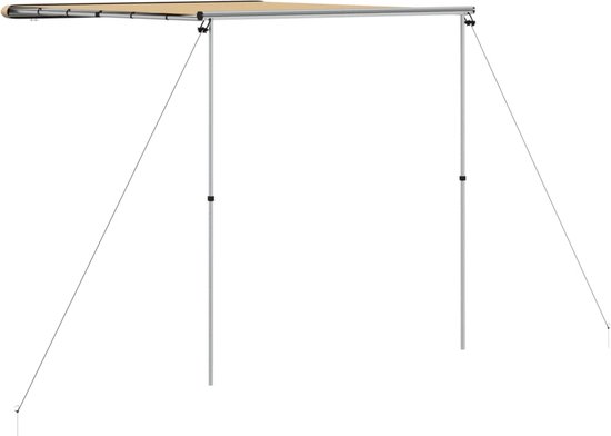 vidaXL Luifel voor camper en caravan 1.8x2.5x2.15 m beige