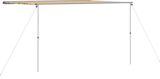 vidaXL - Luifel - voor - camper - en - caravan - 3,6x3x2,15 - m - beige