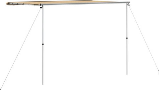 vidaXL - Luifel - voor - camper - en - caravan - 3x2x2,15 - m - beige