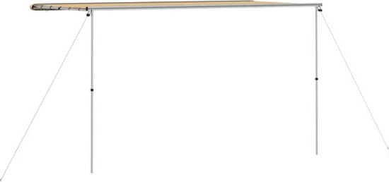vidaXL - Luifel - voor - camper - en - caravan - 4x2x2,15 - m - beige