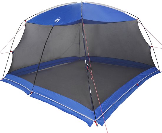 vidaXL - Muskietentent - met - dak - Azuurblauw - 380 - x - 380 - x - 225 - cm van Vidaxl