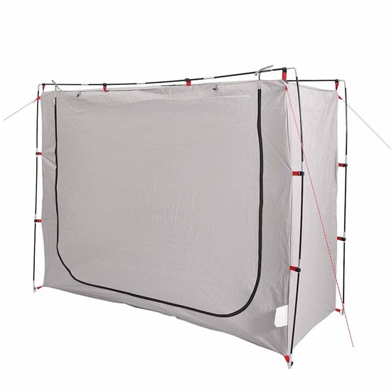 vidaXL - Opbergtent - waterdicht - grijs van Vidaxl