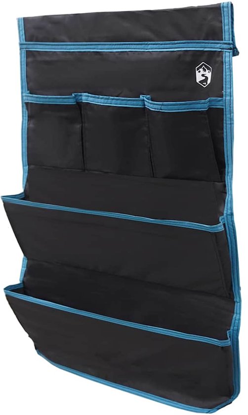 vidaXL - Opbergzak - met - opslag - Zwart - 66 - x - 40 - cm - oxford