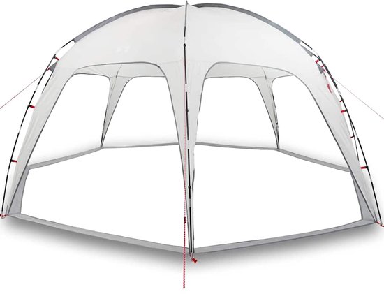 vidaXL - Partytent - waterdicht - grijs van Merkloos