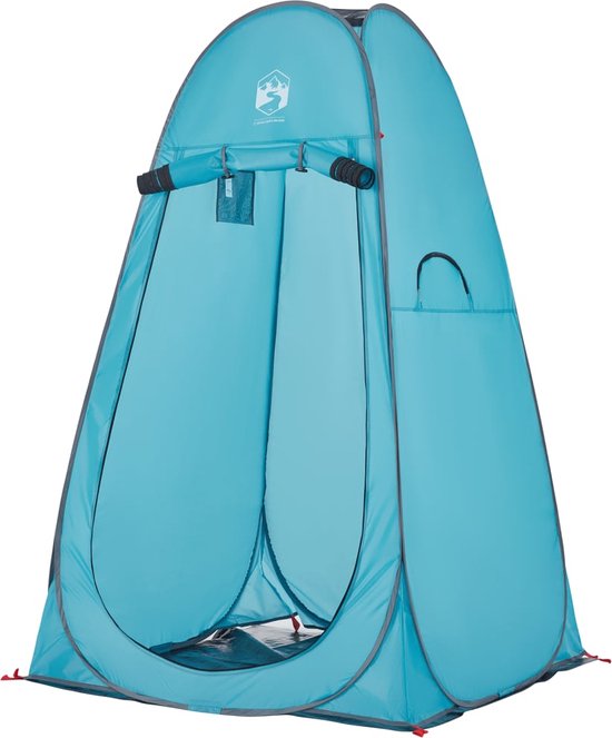 vidaXL - Privacytent - pop-up - waterdicht - blauw van vidaXL